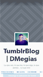 Mobile Screenshot of dmegias.tumblr.com