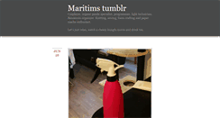 Desktop Screenshot of maritim.tumblr.com