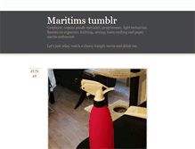 Tablet Screenshot of maritim.tumblr.com