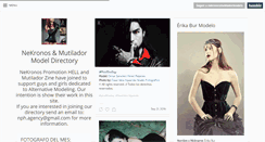Desktop Screenshot of nekronosmutiladormodels.tumblr.com