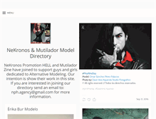 Tablet Screenshot of nekronosmutiladormodels.tumblr.com