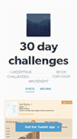 Mobile Screenshot of 30daychallenges.tumblr.com