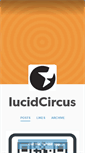 Mobile Screenshot of lucidcircus.tumblr.com