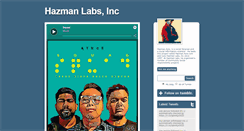 Desktop Screenshot of hazmanlabs.tumblr.com