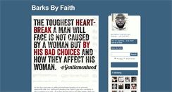 Desktop Screenshot of barksbyfaith.tumblr.com