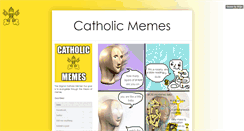 Desktop Screenshot of catholicmemes.tumblr.com