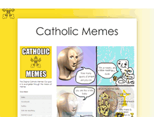 Tablet Screenshot of catholicmemes.tumblr.com