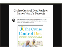 Tablet Screenshot of cruise-control-diet-secret.tumblr.com