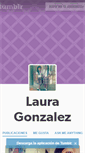 Mobile Screenshot of lauragonzales.tumblr.com