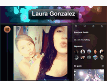 Tablet Screenshot of lauragonzales.tumblr.com