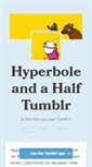 Mobile Screenshot of hyperboleandahalf.tumblr.com