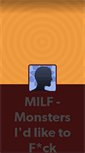 Mobile Screenshot of monsterfucker.tumblr.com