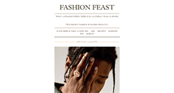 Desktop Screenshot of fashionfeast.tumblr.com