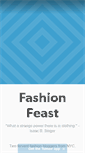 Mobile Screenshot of fashionfeast.tumblr.com