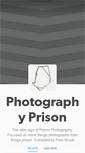 Mobile Screenshot of photographyprison.tumblr.com