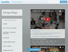 Tablet Screenshot of edenberger.tumblr.com