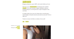 Desktop Screenshot of androstyle.tumblr.com