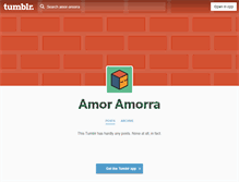 Tablet Screenshot of amor-amorra.tumblr.com
