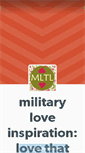 Mobile Screenshot of militarylovethatlasts.tumblr.com
