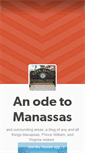 Mobile Screenshot of manassascity.tumblr.com