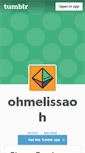 Mobile Screenshot of ohmelissaoh.tumblr.com