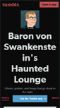 Mobile Screenshot of baronswankenstein.tumblr.com