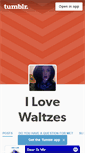 Mobile Screenshot of ilovewaltzes.tumblr.com