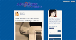 Desktop Screenshot of apkinesis.tumblr.com