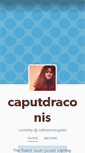 Mobile Screenshot of caputdraconis.tumblr.com