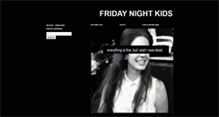 Desktop Screenshot of fridaynightkids.tumblr.com