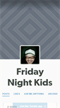 Mobile Screenshot of fridaynightkids.tumblr.com