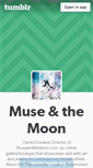 Mobile Screenshot of museandthemoon.tumblr.com