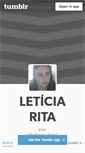 Mobile Screenshot of leticiarita.tumblr.com