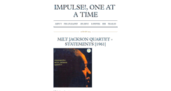 Desktop Screenshot of impulseoneatatime.tumblr.com