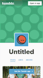 Mobile Screenshot of bazthesnap.tumblr.com