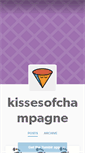 Mobile Screenshot of kissesofchampagne.tumblr.com