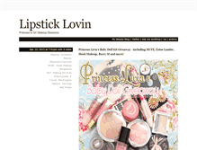 Tablet Screenshot of lipsticklovin.tumblr.com