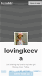 Mobile Screenshot of lovingkeeva.tumblr.com