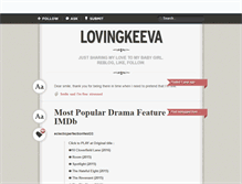 Tablet Screenshot of lovingkeeva.tumblr.com