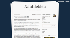 Desktop Screenshot of nautilebleu.tumblr.com