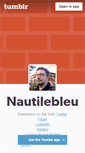 Mobile Screenshot of nautilebleu.tumblr.com