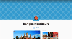 Desktop Screenshot of bangkokfoodtours.tumblr.com