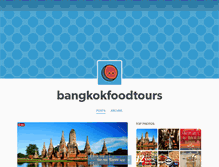 Tablet Screenshot of bangkokfoodtours.tumblr.com