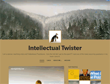 Tablet Screenshot of intellectualtwister.tumblr.com