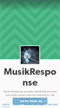 Mobile Screenshot of musikresponse.tumblr.com