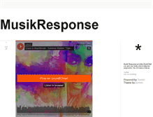 Tablet Screenshot of musikresponse.tumblr.com