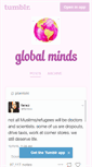 Mobile Screenshot of globalmind.tumblr.com