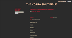 Desktop Screenshot of korrasmutbible.tumblr.com