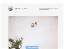 Tablet Screenshot of janusfilms.tumblr.com