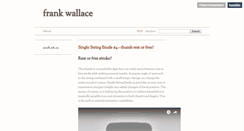 Desktop Screenshot of frankwallace.tumblr.com